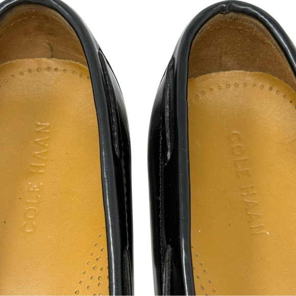 Cole Haan Classic Black Pinch Tassel Leather Loafers Mens Size 9.5 3E Extra Wide - Picture 15 of 15